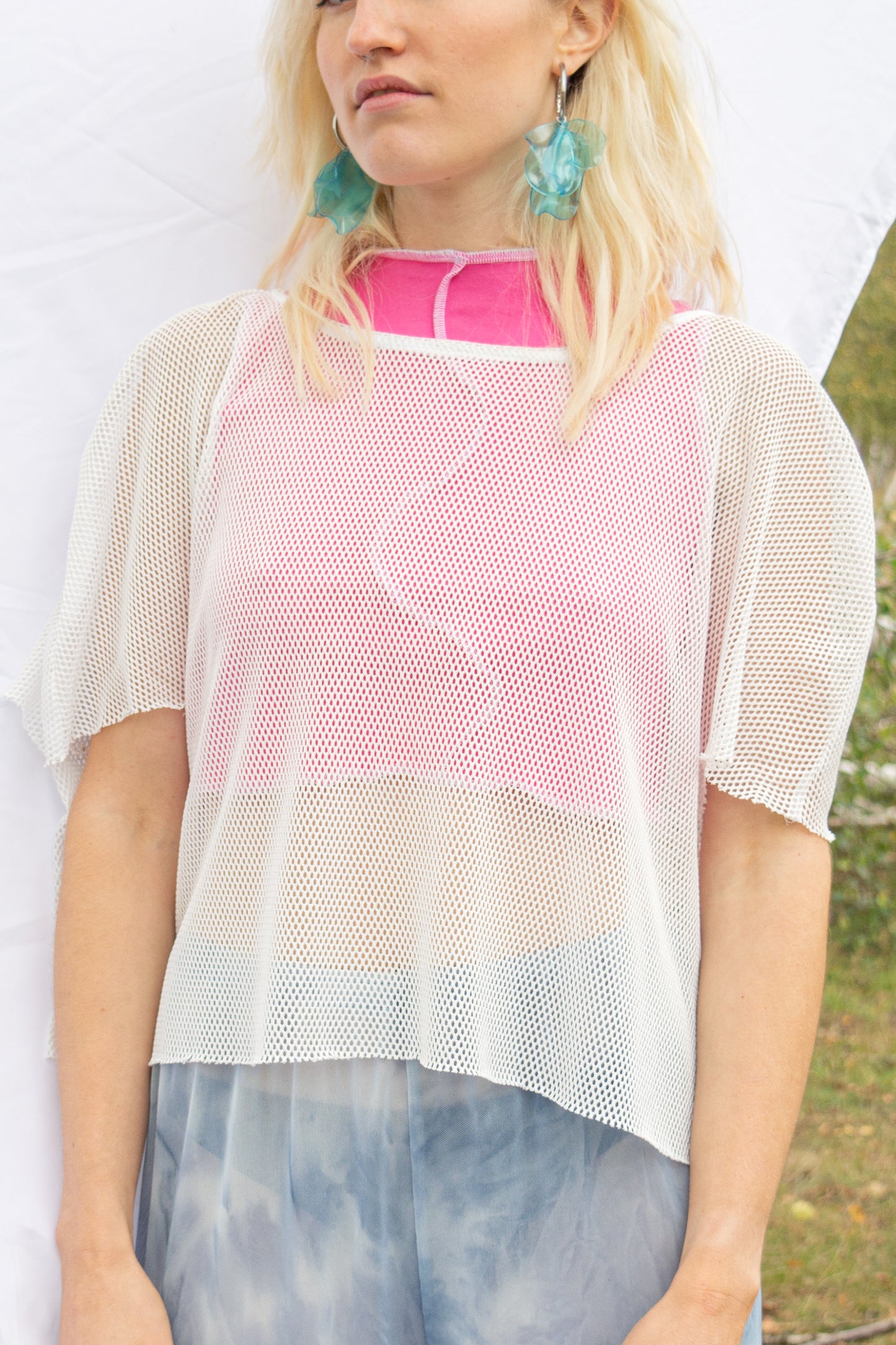 Shirt SPIDERWEB Netzstoff