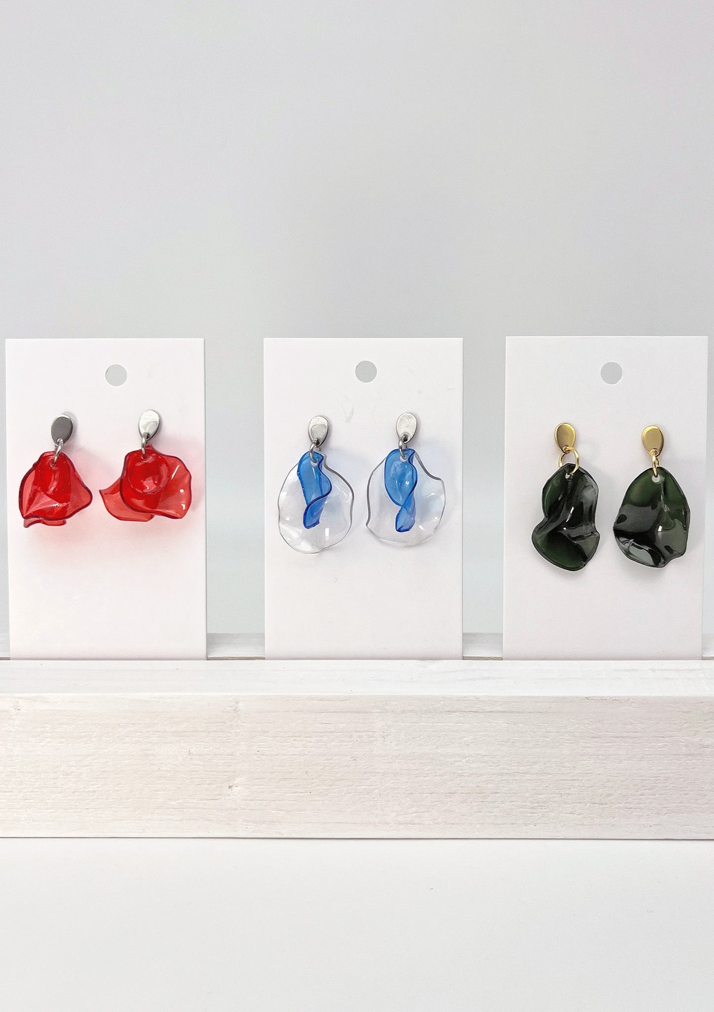 Upcycling Ohrringe Stecker - Einzelstücke