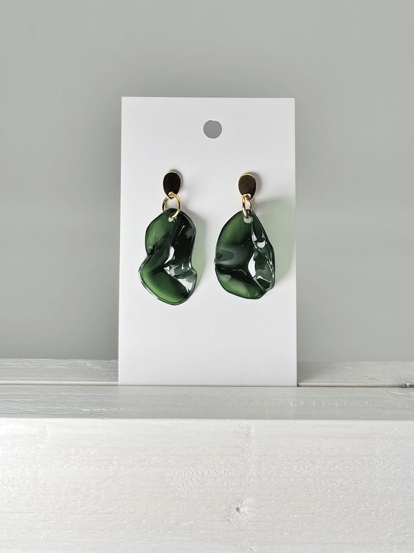 Upcycling Ohrringe Stecker - Einzelstücke