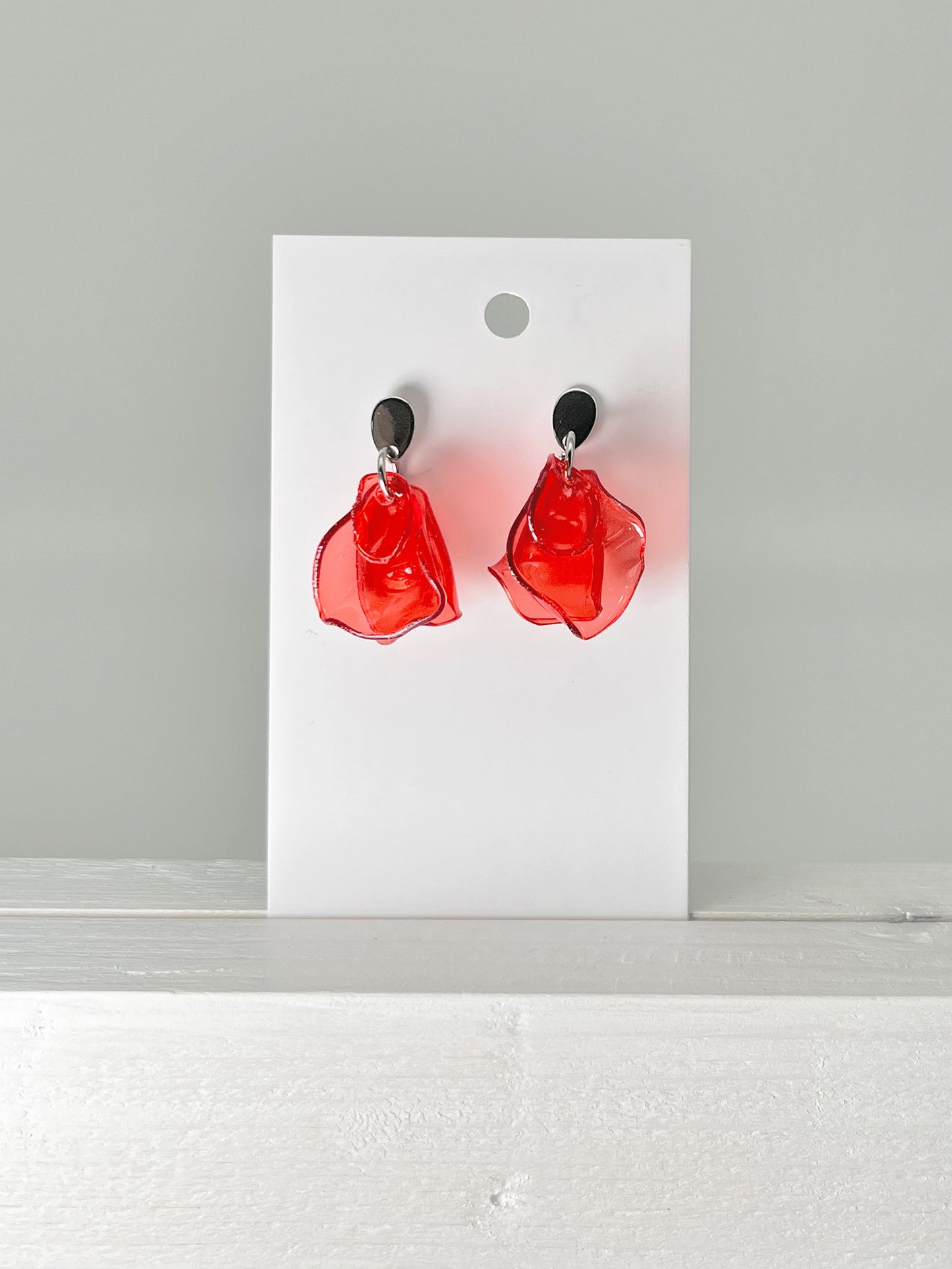 Upcycling Ohrringe Stecker - Einzelstücke