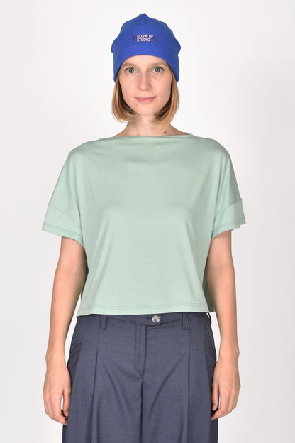 Shirt BASIC Bambusstoff mint