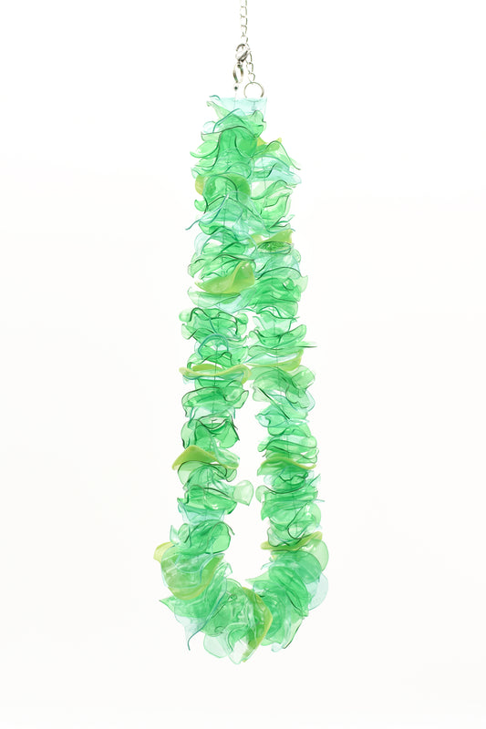 Upcycling Kette grün – Einzelstück