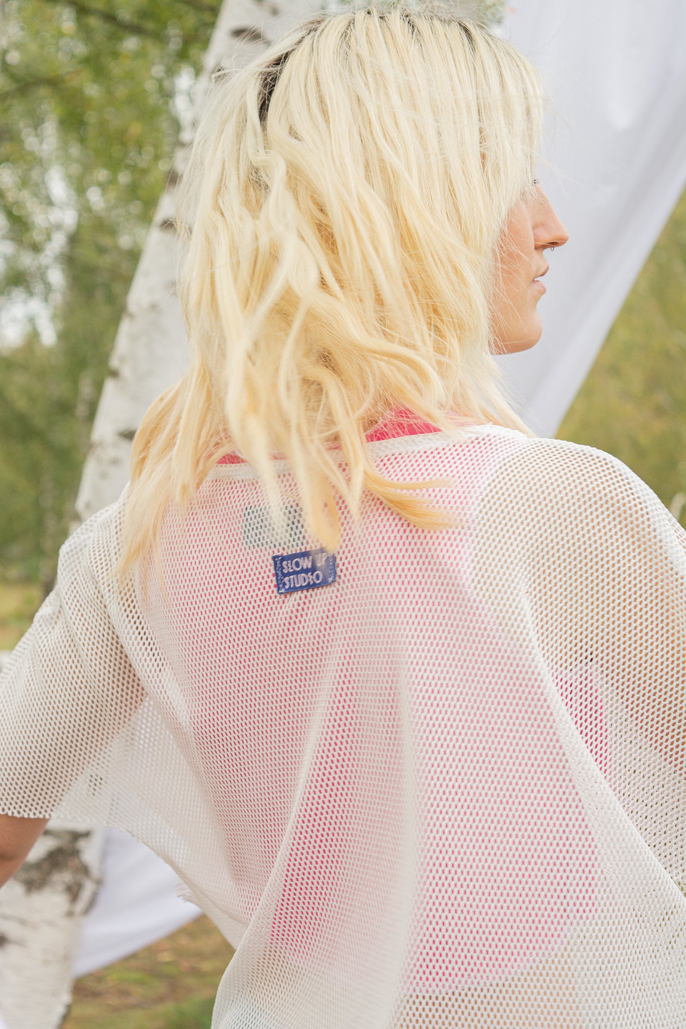 Shirt SPIDERWEB Netzstoff
