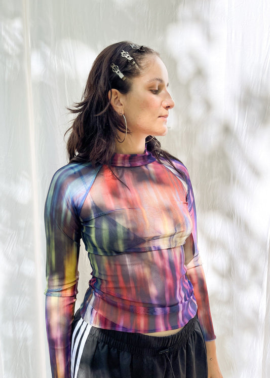 Nachhaltiges Mesh Shirt recycled 